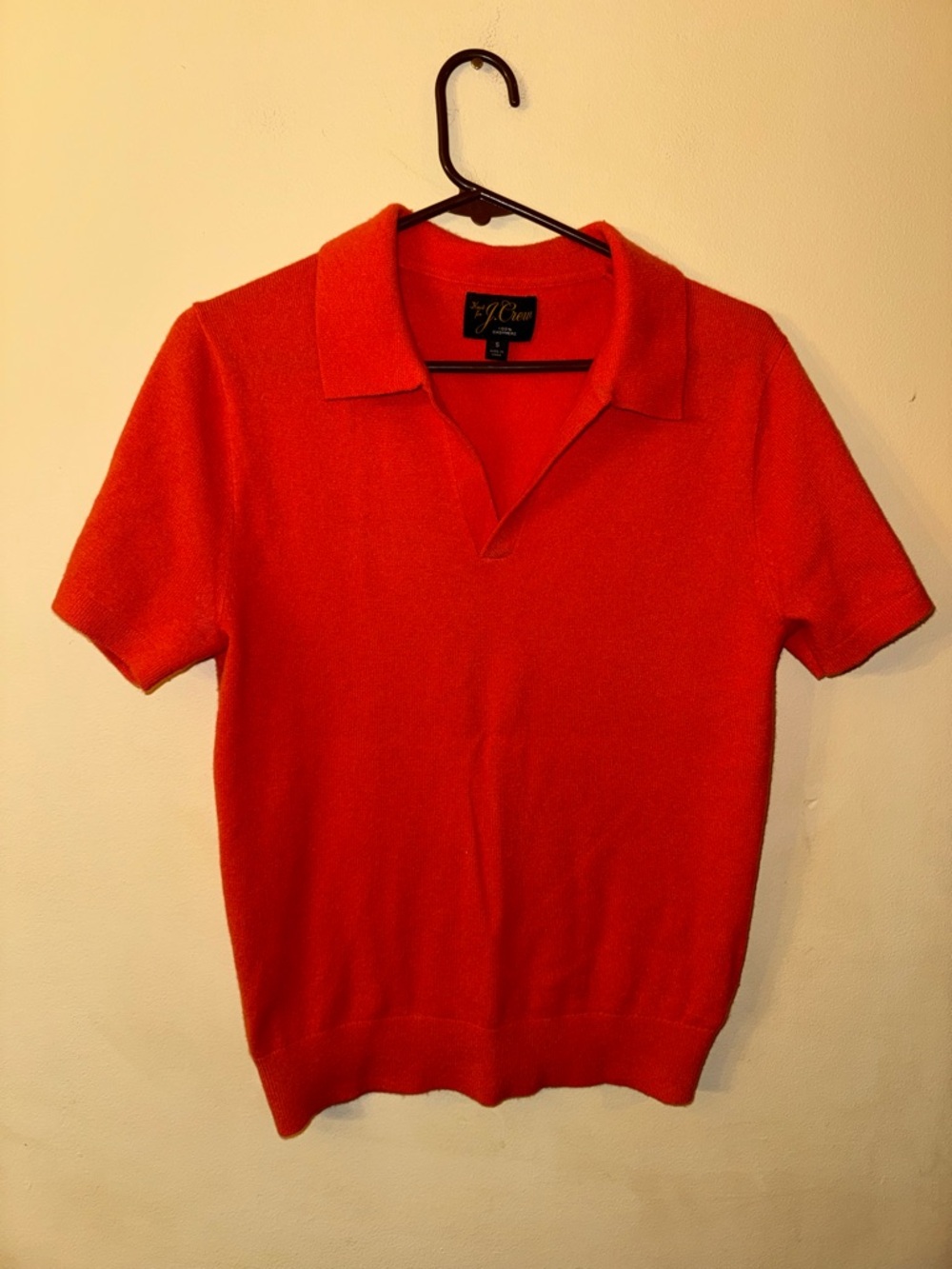 J Crew Men’s Johnny Collar Polo, Small